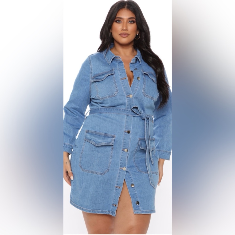 NWT- sexy denim mini